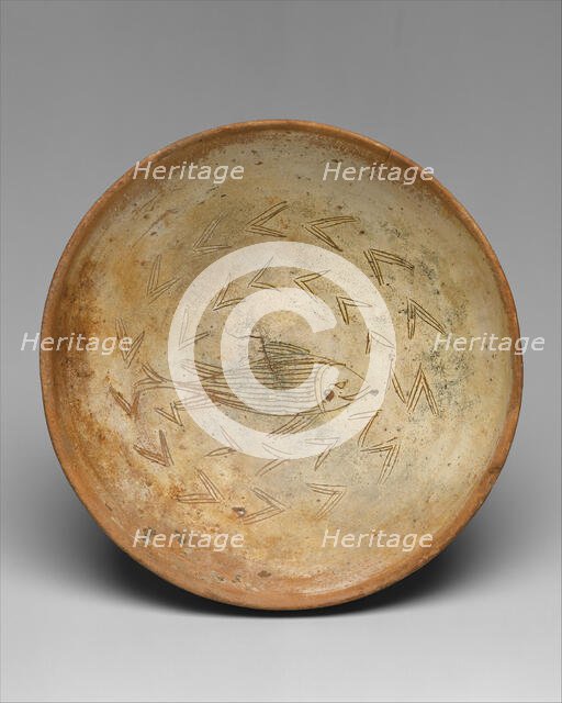 Bowl with Fish, Byzantine, 1000-1300. Creator: Unknown.