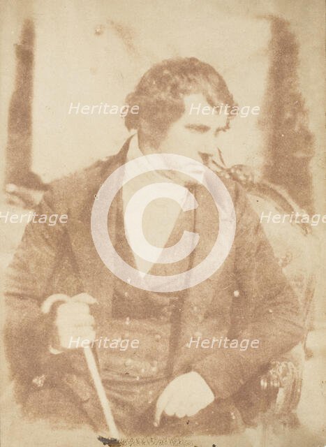 [Man], 1843-47. Creators: David Octavius Hill, Robert Adamson, Hill & Adamson.