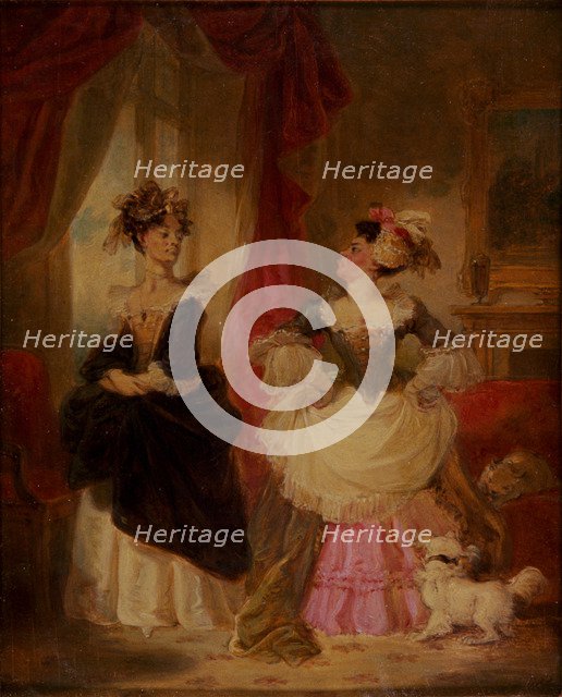 The Rivals, (c1827?). Artist: Robert Smirke