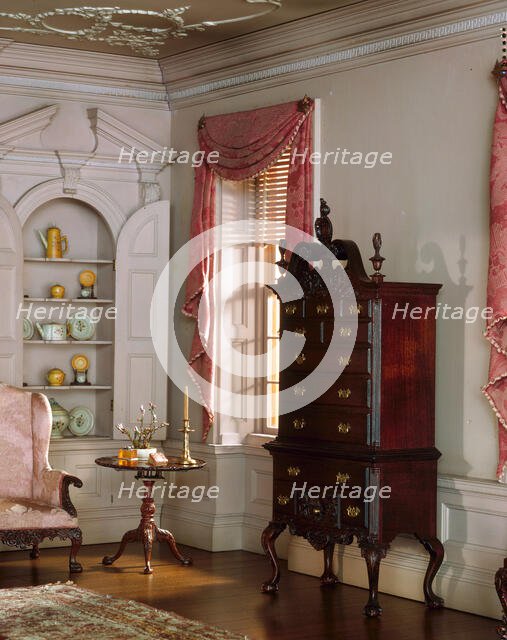 A16: Pennsylvania Drawing Room, 1761, United States, c. 1940. Creator: Narcissa Niblack Thorne.