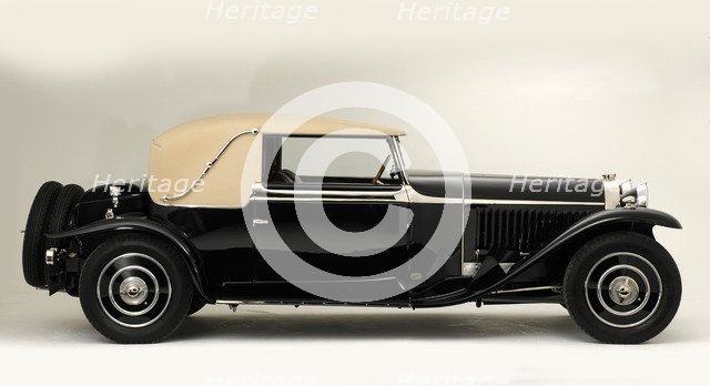 1930 Bugatti Type 46 Faux Artist: Unknown.