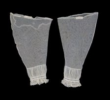 Undersleeves, American, ca. 1825. Creator: Unknown.