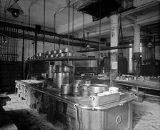 The Savoy Hotel kitchen, The Strand, Westminster, London, 1893. Artist: Bedford Lemere and Company