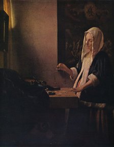 'Woman Holding a Balance', c1664. Artist: Jan Vermeer.