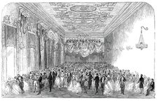 The Nobility's Ball, in the Banqueting-Room of Harewood House, 1845. Creator: Unknown.