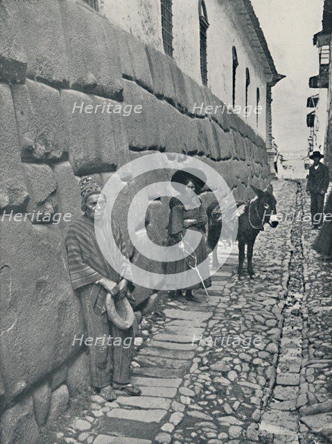 'Inca Masonry, Cuzco', 1916. Artist: Underwood & Underwood.