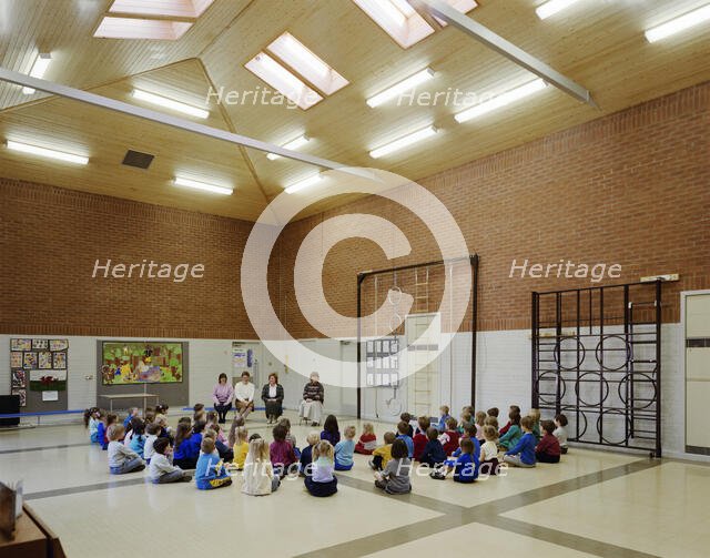 Whingate Primary School, Whingate Road, Leeds, 09/03/1989. Creator: John Laing plc.