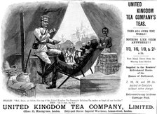 Advertisement for United Kingdom Tea Company, Limited, 1890. Creator: Unknown.