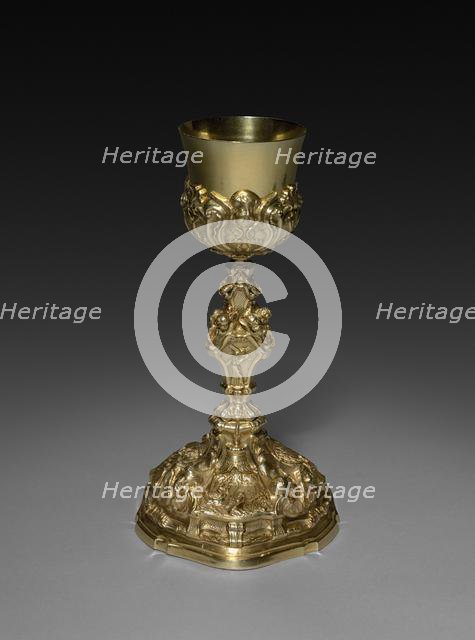 Chalice, 1732. Creator: Antonio Lopez (Spanish).