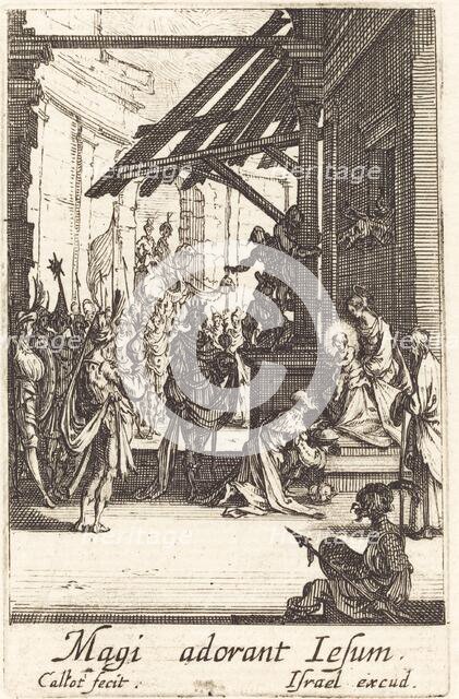 The Adoration of the Magi, in or after 1630. Creator: Jacques Callot.