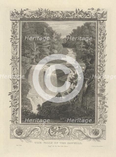 The Falls of the Sawkill, 1830. Creator: Asher Brown Durand.