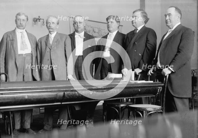 Special Committee On The Investigation of The U.S. Steel Corp., January 12, 1912.  Creator: Harris & Ewing.