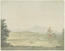Landscape on Java, 1830. Creator: Pieter van Oort Hzn.