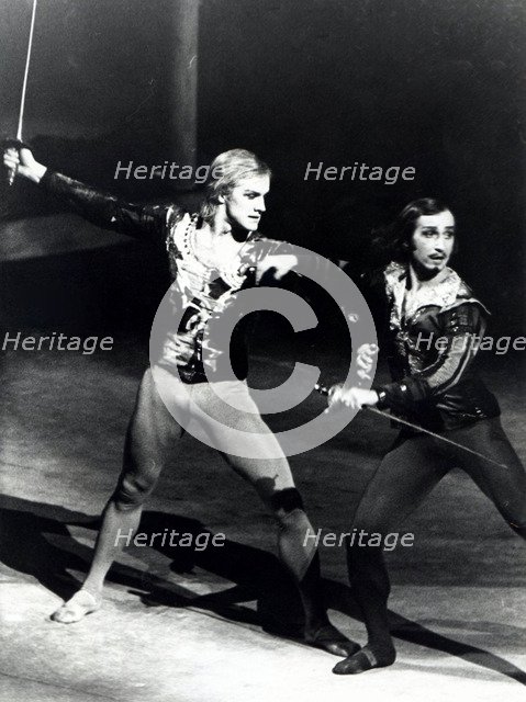 Alexander Godunov in the Ballet Love for Love by T. Khrennikov, 1976.