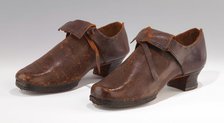 Shoes, probably European, 1725-50. Creator: Unknown.