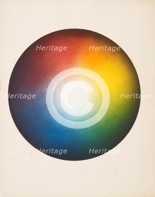 Cercle Chromatique, 1888-1889. Creator: Charles Henry.