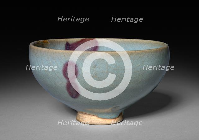 Bowl: Jun ware, Jin dynasty (1115-1234) - Yuan dynasty (1271-1368). Creator: Unknown.