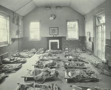 Young children asleep at Mitcham Residential School, London, 1931. Artist: Unknown.