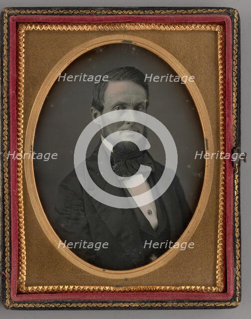 Untitled (Clement L. Vallandigham, Congressman from Ohio), 1855. Creator: Unknown.
