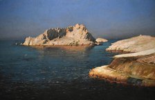 L'île Maïre, 1880. Creator: Olive, Jean-Baptiste (1848-1936).