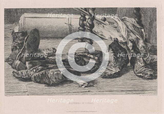 Souvenirs de voyage (Travel Souvenirs), 1862. Creator: Jules-Ferdinand Jacquemart.