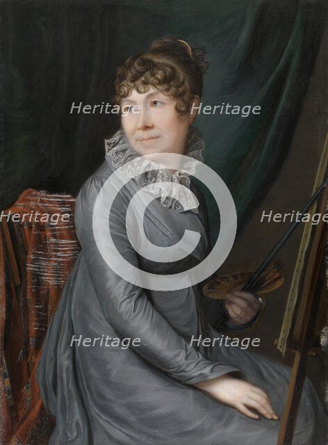 Marie Simons, Mother of the Artist, early-mid 19th century. Creator: Alexandre de Latour.