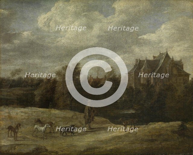 Returning from the Hunt, 1670. Creator: David Teniers II.