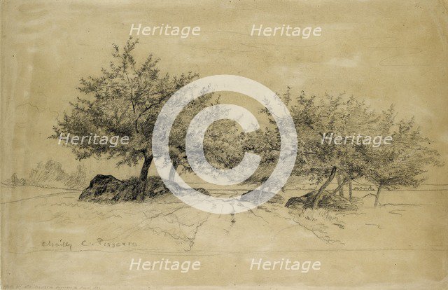 Chailly, c1859. Artist: Camille Pissarro.