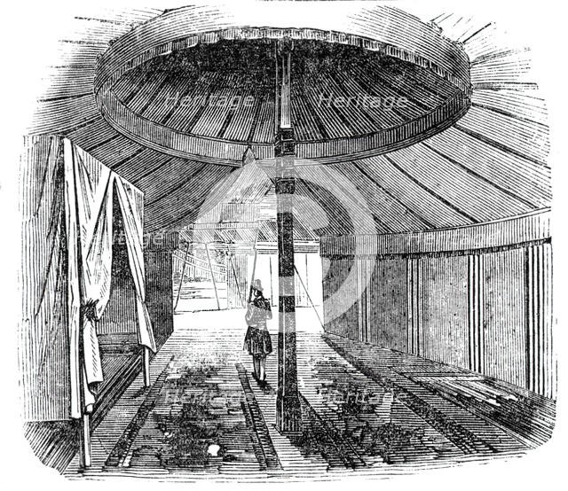 Interior of Sidi Mohammed's tent, 1844. Creator: Unknown.