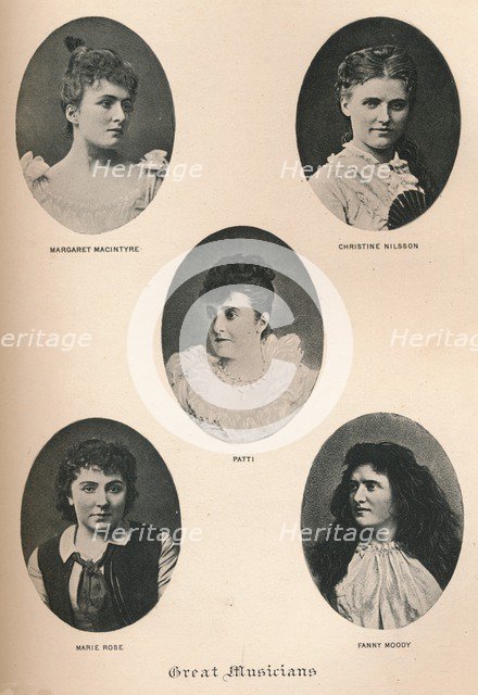 'Great Musicians - Plate XII', c1890, (1895). Artist: F Jenkins Heliog.