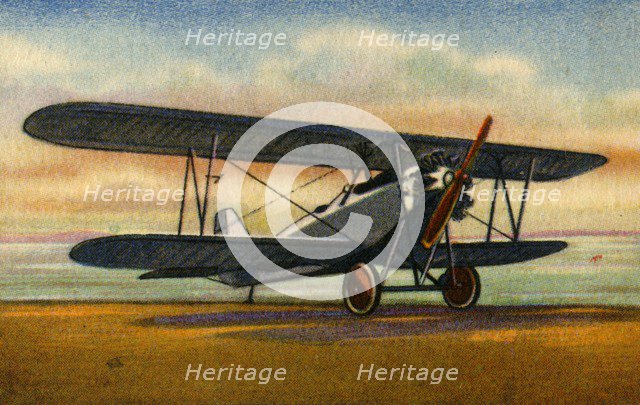 Heinkel HD 32 biplane, 1920s, (1932).  Creator: Unknown.