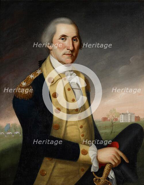 George Washington at Princeton, about 1788. Creator: Charles Willson Peale.