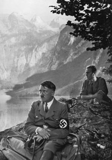 The Führer at the Upper Lake, Berchtesgaden, Bavarian Alps, Germany, 1936. Artist: Unknown