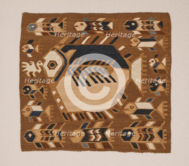 Panel with Fish Imagery, 1000-1200. Creator: Unknown.