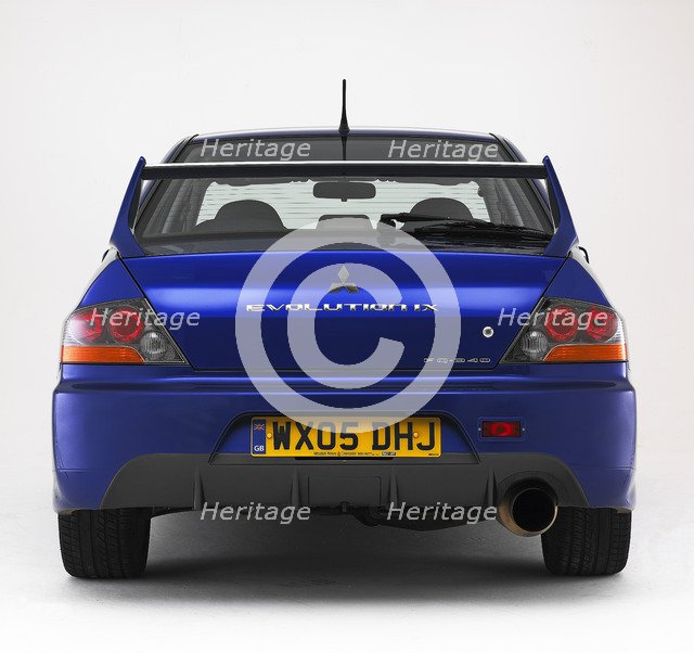 2005 Mitsubishi Evo 9 FQ340 Artist: Unknown.