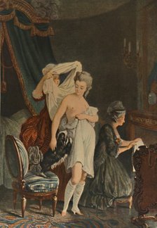 'Le Lever', (Getting up), c1770-1810, (1913). Artist: Nicolas-Francois Regnault.