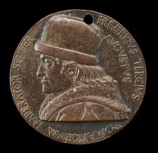Frederick III, 1415-1493, Holy Roman Emperor 1452 [obverse], 1468/1469. Creator: Bertoldo di Giovanni.