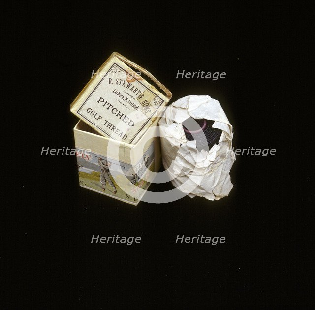 Pitched golf thread, R Stewart and sons, c1900. Artist: Unknown