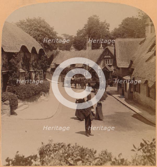 'The quaint Homes of Shanklin, Isle fo Wight, England', 1900. Creator: Underwood & Underwood.