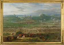 The Siege of Besancon by the Army of Louis XIV in 1674, c1680. Creator: Meulen; Adam Frans; van der (1632-1690).