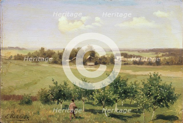 A summer day. Artist: Volkov, Yefim Yefimovich (1844-1920)