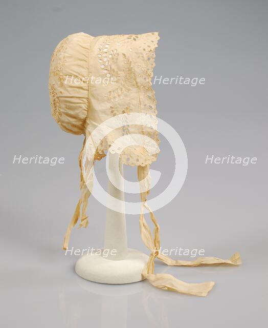 Sunbonnet, American, ca. 1890. Creator: Unknown.