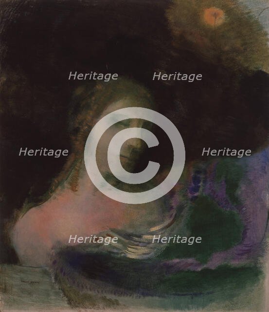 Ophelia, c.1901-1902. Creator: Redon, Odilon (1840-1916).