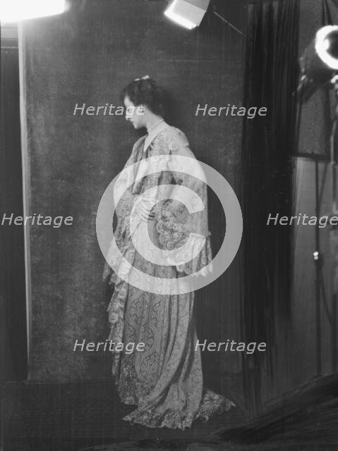 Eames, Claire [i.e. Clare], portrait photograph, 1926 Feb. 11. Creator: Arnold Genthe.