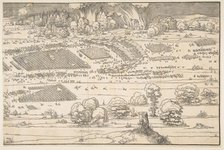 The Siege of a Fortress.n.d. Creator: Albrecht Durer.
