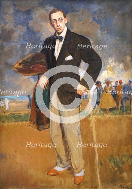 Portrait of the composer Igor Stravinsky (1882-1971), 1915. Creator: Blanche; Jacques-Émile (1861-1942).