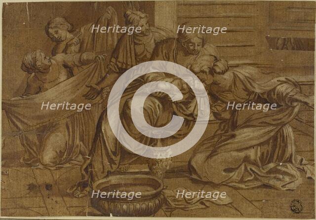 Birth of the Virgin, n.d. Creator: Domenichino.