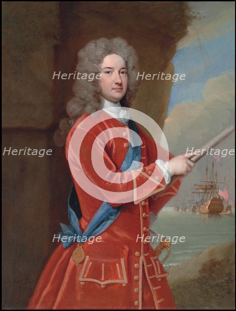 Portrait of the Vice-Admiral James Berkeley, 3rd Earl of Berkeley (1680-1736).