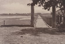 Amerapoora: Wooden Bridge, September 1-October 21, 1855. Creator: Captain Linnaeus Tripe.