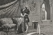 Alfonso XI of Castile (1311-1350), so-called "the Avenger", 1890.  Creator: Joan Serra y Pausas.